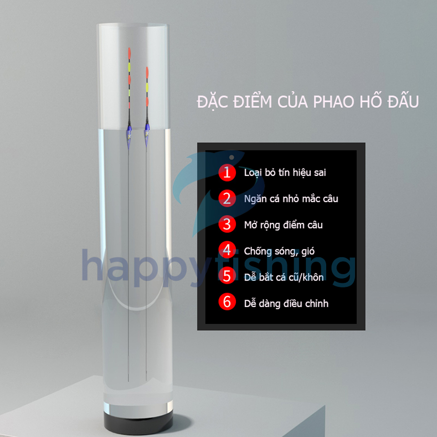 Phao Hố Đấu Câu Ngày Và Đêm, Phao Hố Đấu Săn Hàng, Phao Tự Cân FUYI