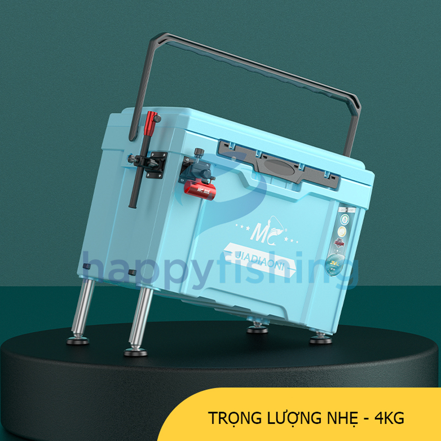 Thùng Câu Đài Siêu Nhẹ, Thùng Câu Cá, Hộp Câu Cá MC 2022