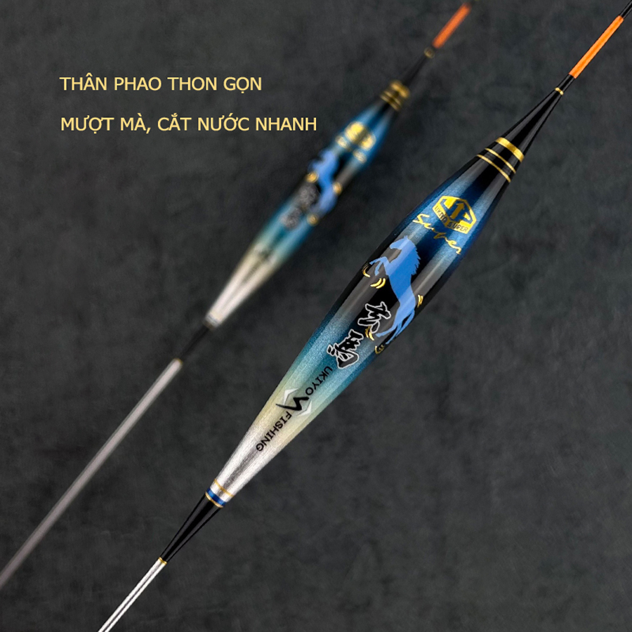 Phao Cỏ Điện Tử Tăm LED Độ Nhạy Cao UKIYO FF-02 Huyền Mã