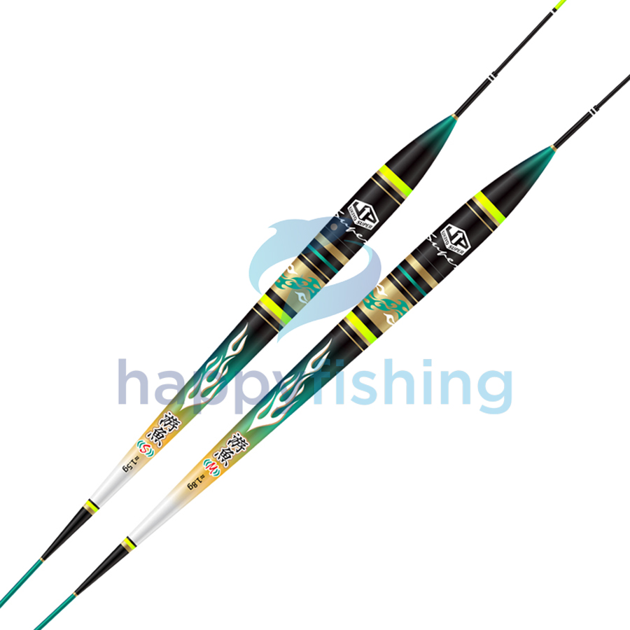 Phao Cỏ Điện Tử Chuyên Cá Nhát, Phao Đèn Câu Đài Chuyên Rô Phi UKIYO UZ-051 (Du Ngư)