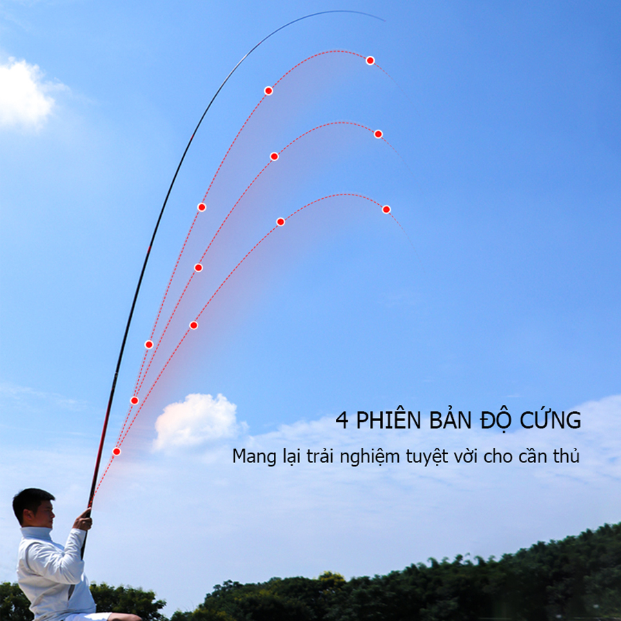 Cần Câu Đài Thi Đấu Lão Ngư Định Thủy Liệt
