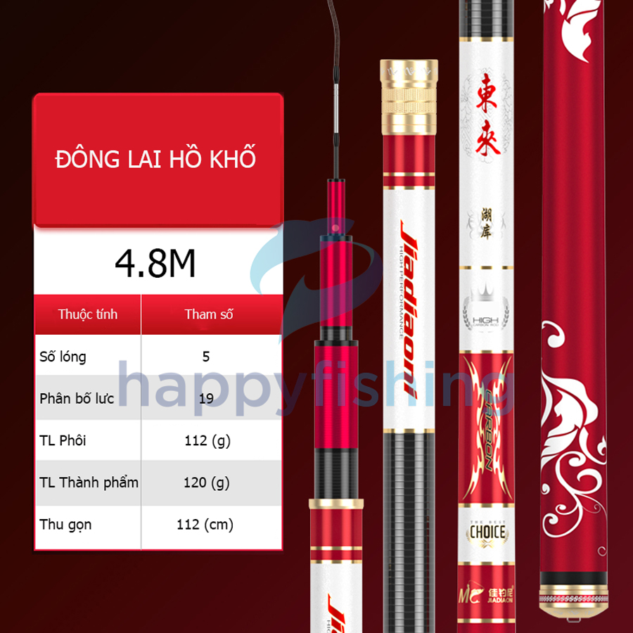 Cần Câu Đài, Cần Câu Tay Toàn Diện MC Đông Lai Hồ Khố