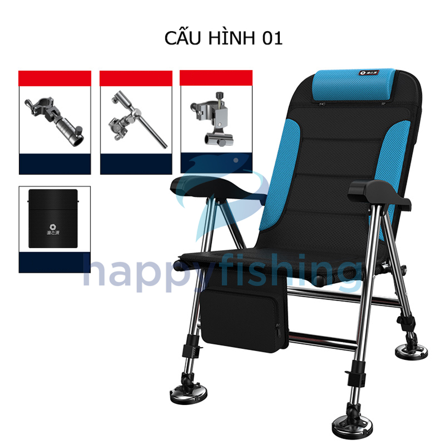 Ghế Gấp Câu Cá Địa Hình Ngư Chi Nguyên