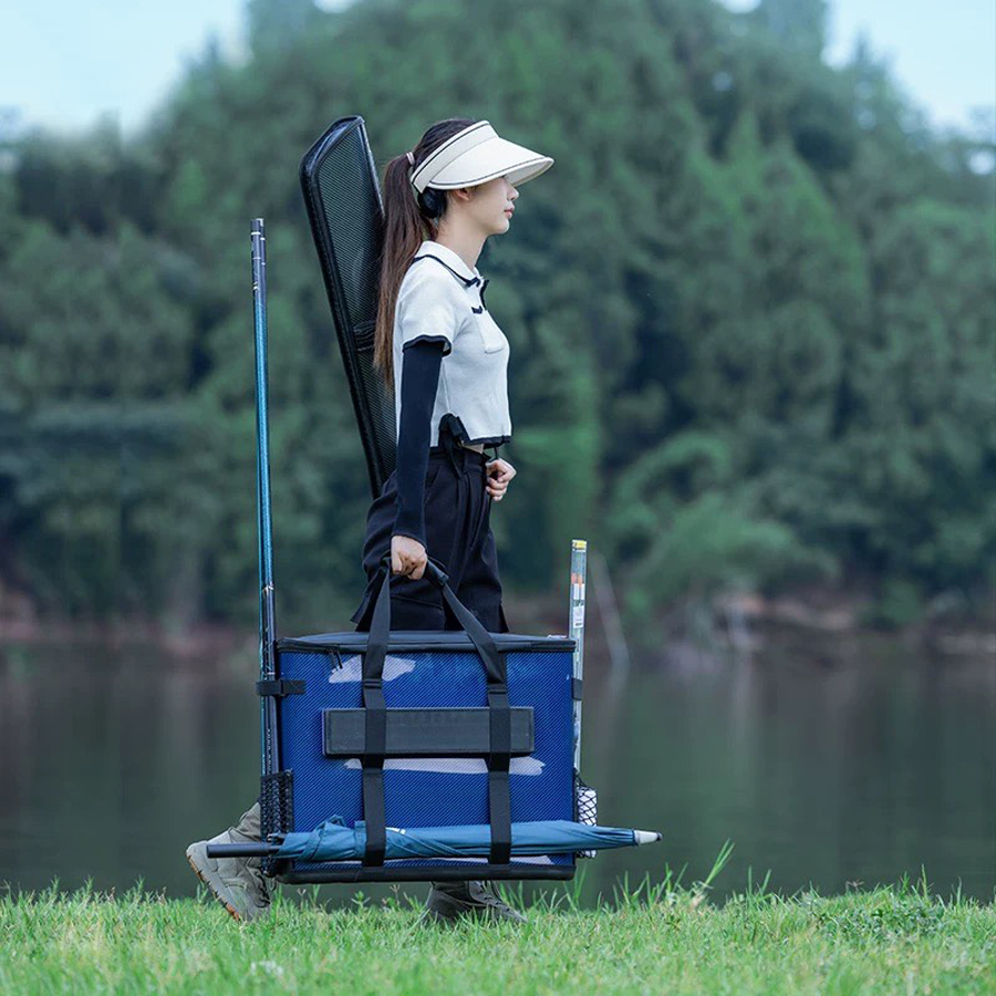 Túi Đựng Cá Carbon Đa Chức Năng Lão Ngư | Phiên Bản Cứng