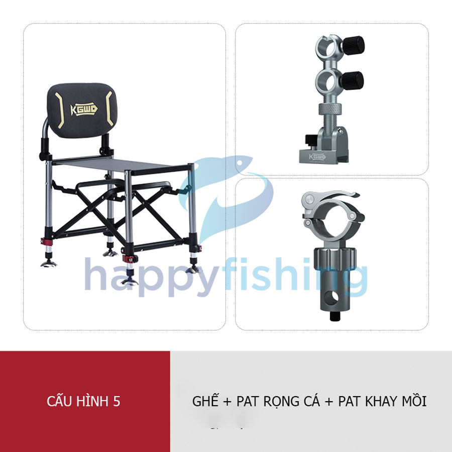 Ghế Xếp Câu Cá Công Thái Học 3.5kg