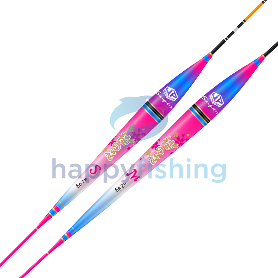 Phao Đèn Câu Đêm UKIYO, Phao Điện Tử Độ Nhạy Cao UZ-028 (Hoa Anh Đào)