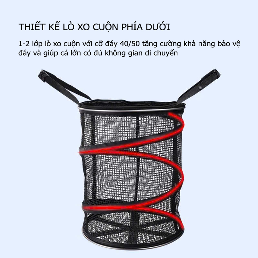 Rọng Đựng Cá, Rọng Bảo Vệ Cá Xoắn Ốc Lão Ngư