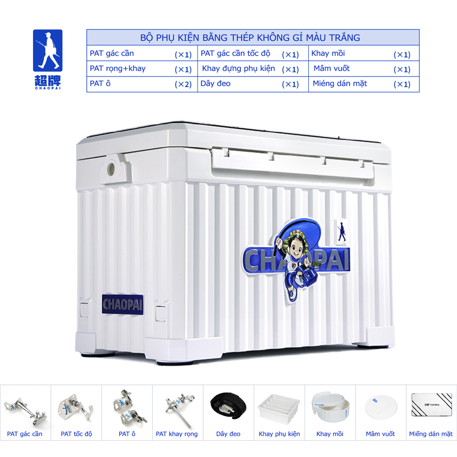 Thùng Câu Đài CHAOPAI 2900