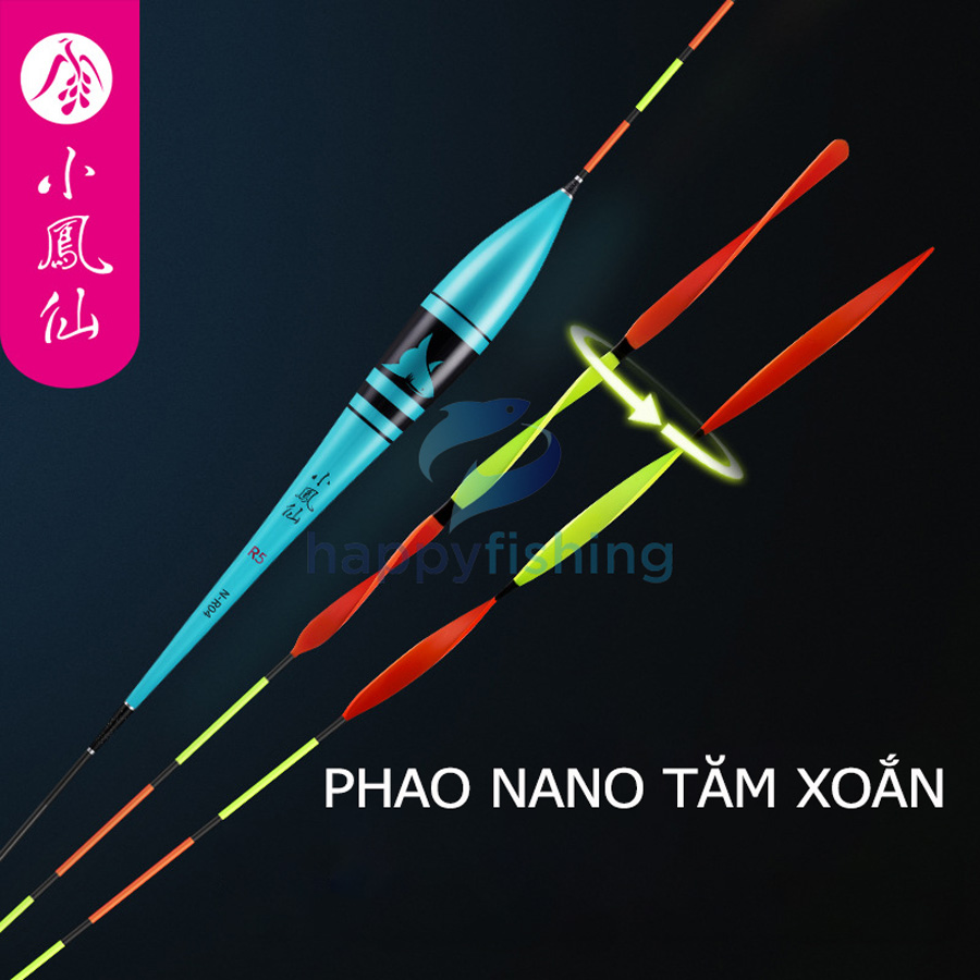 Phao Nano Câu Đài Tăm Xoắn Tiểu Phượng Hoàng