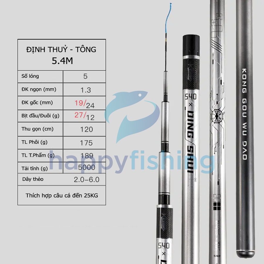 Cần Câu Đài Săn Hàng Lão Ngư Định Thuỷ Tông