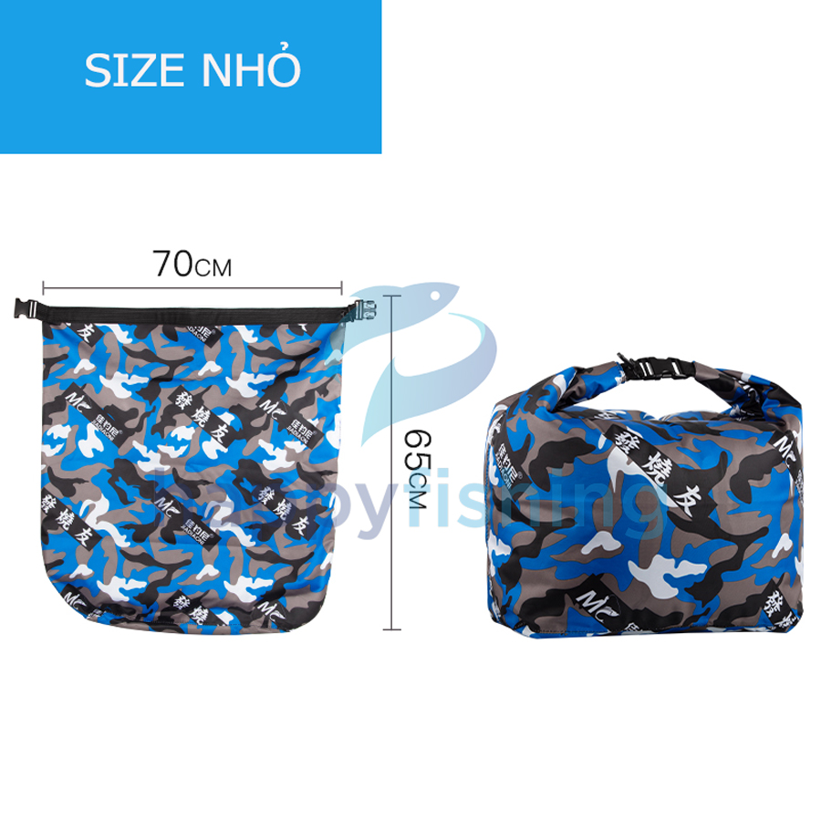 Túi Đựng Cá Gấp Gọn, Túi Đựng Cá Câu Đài MC