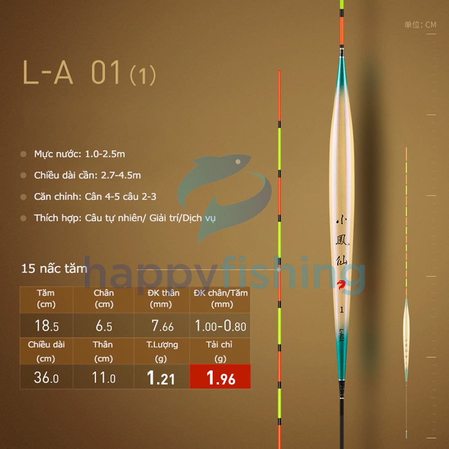 Phao Cỏ Câu Rô Phi, Phao Cỏ Câu Đài Chuyên Cá Nhát Tiểu Phượng Hoàng