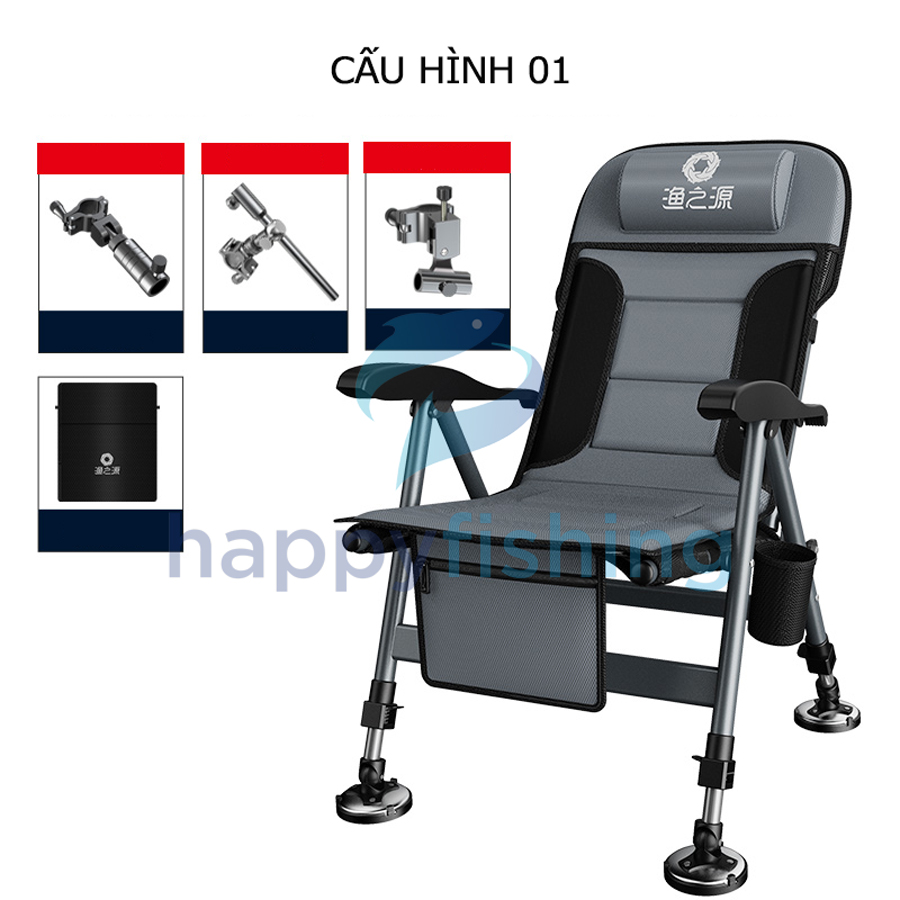 Ghế Gấp Câu Cá Địa Hình Ngư Chi Nguyên