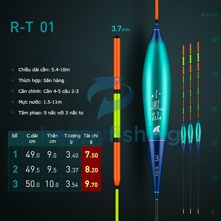 Phao Săn Hàng Tăm To, Phao Câu Đài Săn Hàng Tiểu Phượng Hoàng