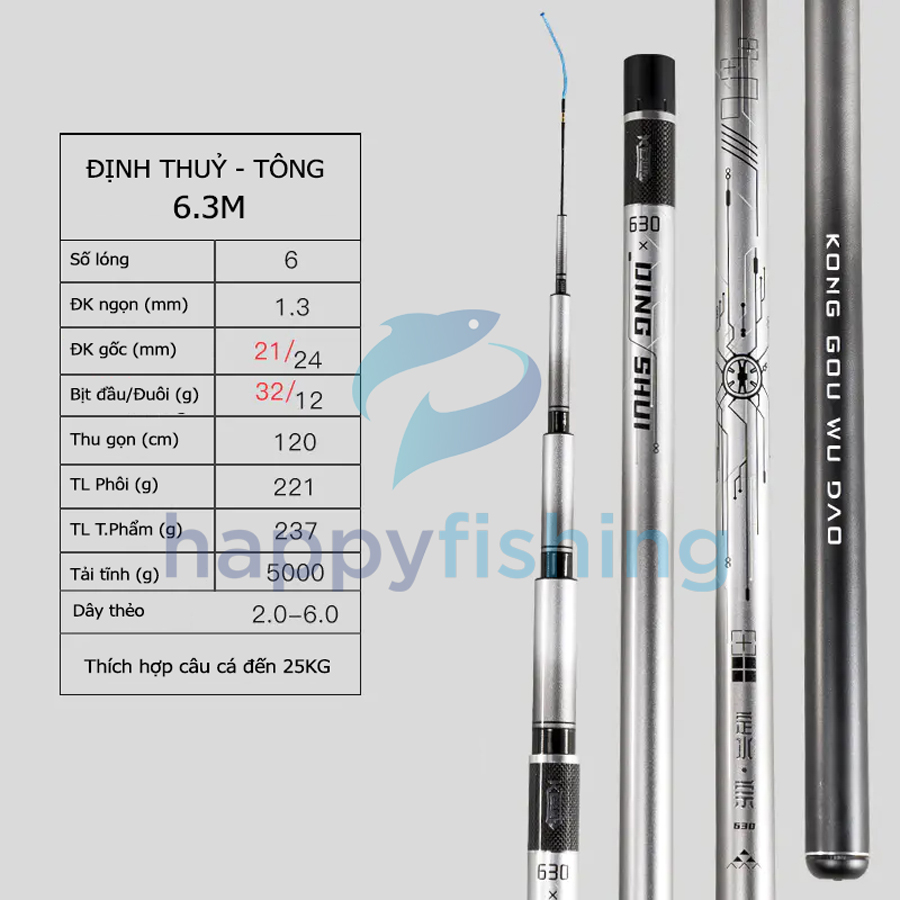 Cần Câu Đài Săn Hàng Lão Ngư Định Thuỷ Tông