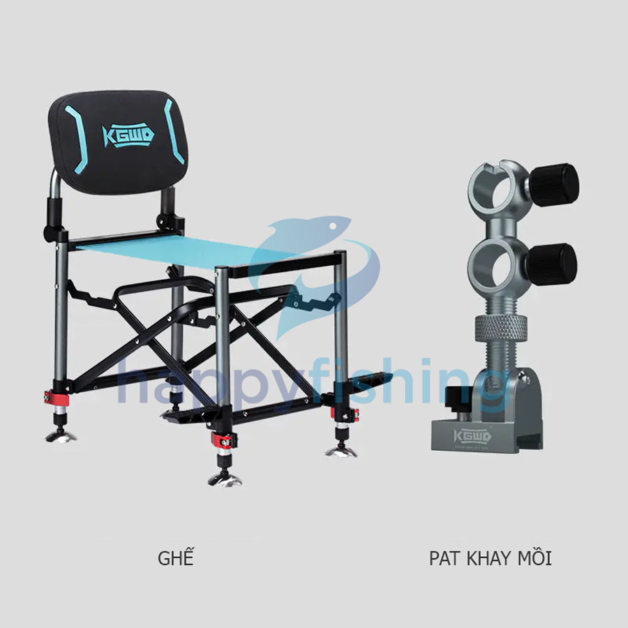 Ghế Câu Cá Công Thái Học Lão Ngư Bản Nâng Cấp