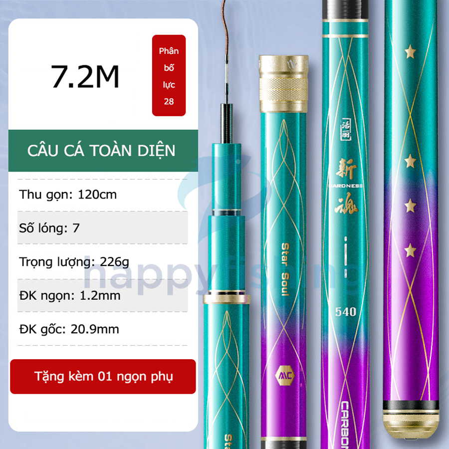 Cần Câu Tay Carbon, Cần Câu Cho Người Mới Chơi MC Tân Hồn
