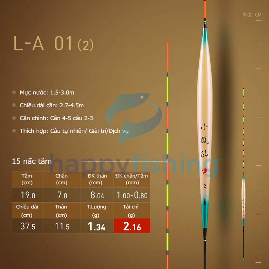 Phao Cỏ Câu Rô Phi, Phao Cỏ Câu Đài Chuyên Cá Nhát Tiểu Phượng Hoàng