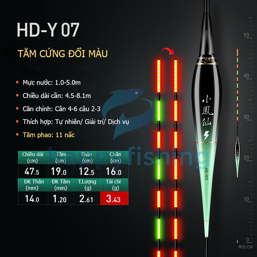 Phao Câu Đài Ngày Và Đêm Tăm Cứng Đổi Màu Tiểu Phượng Hoàng 2022