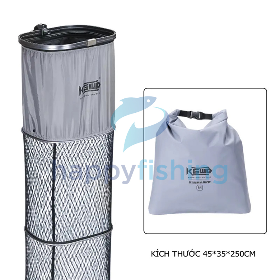 Rọng Đựng Cá, Rọng Bảo Vệ Cá Silicon Lão Ngư