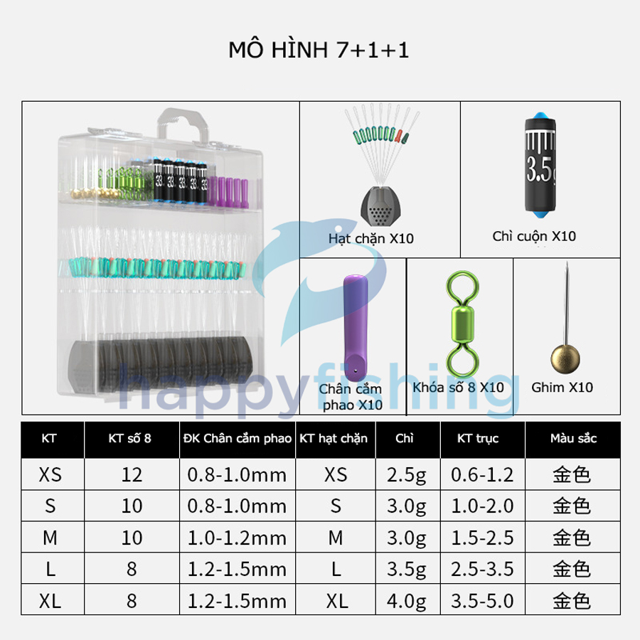 Hộp Phụ Kiện Câu Đài,Hộp Set Trục Câu Đài, Hộp Làm Trục Cao Cấp Tiểu Phượng Hoàng
