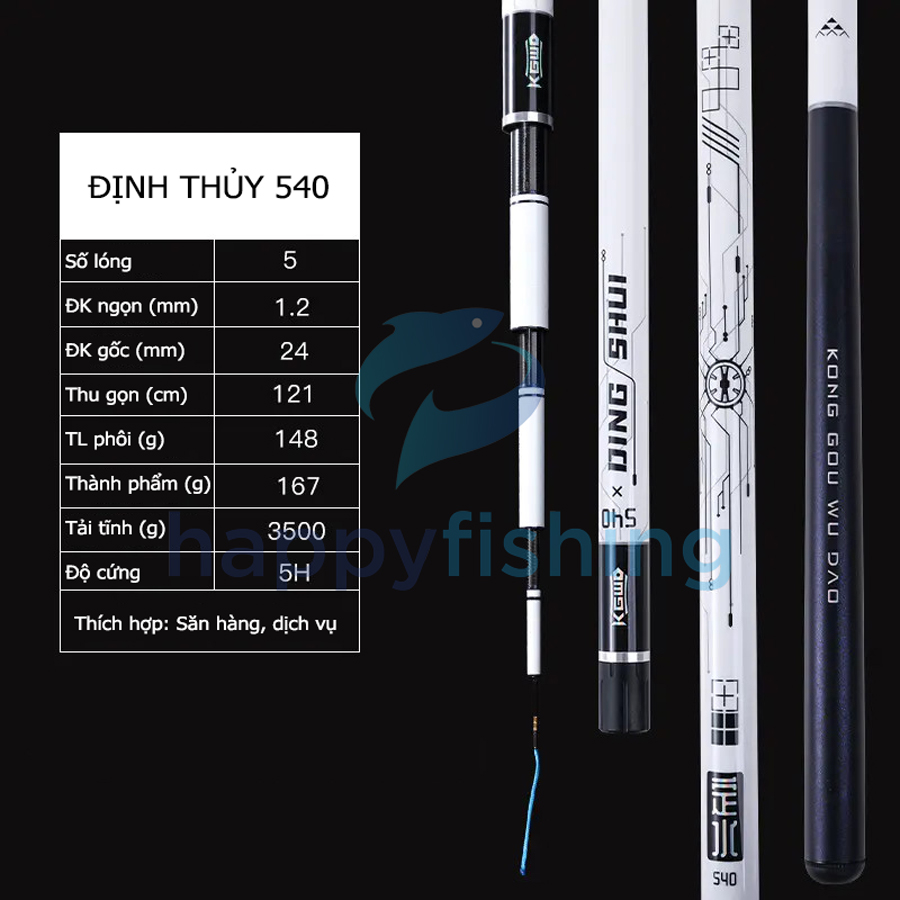 Cần Câu Đài Lão Ngư Định Thủy