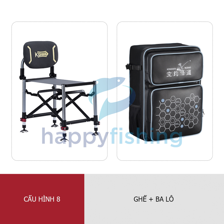 Ghế Xếp Câu Cá Công Thái Học 3.5kg