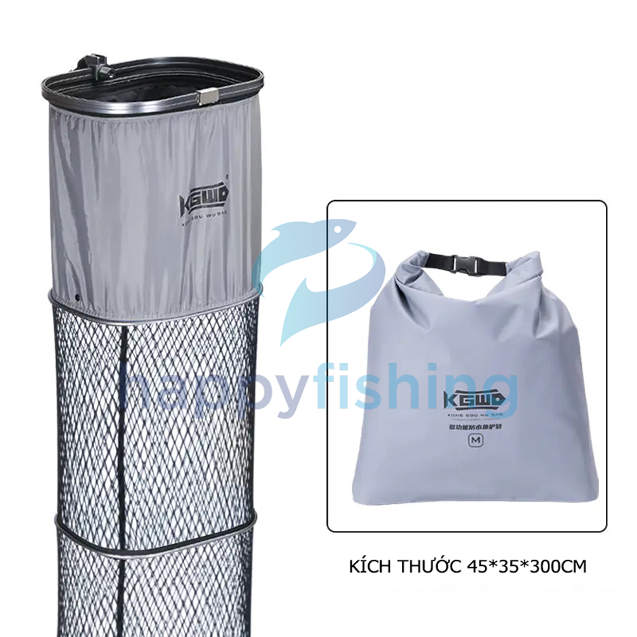 Rọng Đựng Cá, Rọng Bảo Vệ Cá Silicon Lão Ngư