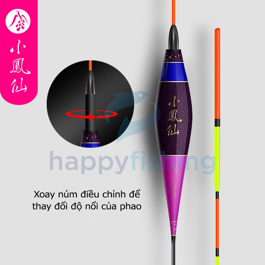 Phao Câu Cá, Phao Câu Đài Độ Nhạy Cao Tích Hợp Thay Đổi Tải Chì Tiểu Phượng Hoàng