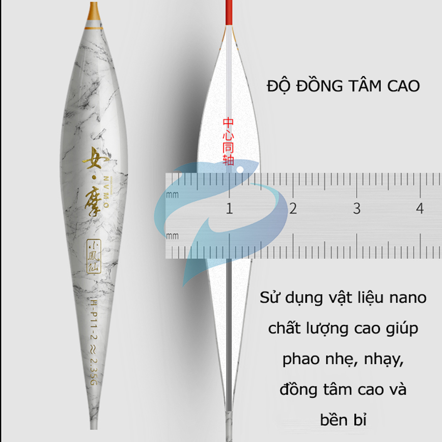 Phao Nano Sơn Đá Cẩm Thạch Tiểu Phượng Hoàng HP