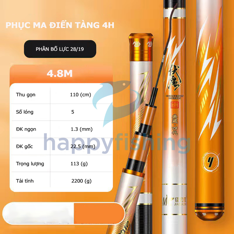 Cần Câu Đài, Cần Câu Tay MC Phục Ma Điển Tàng Thế Hệ 4-2022