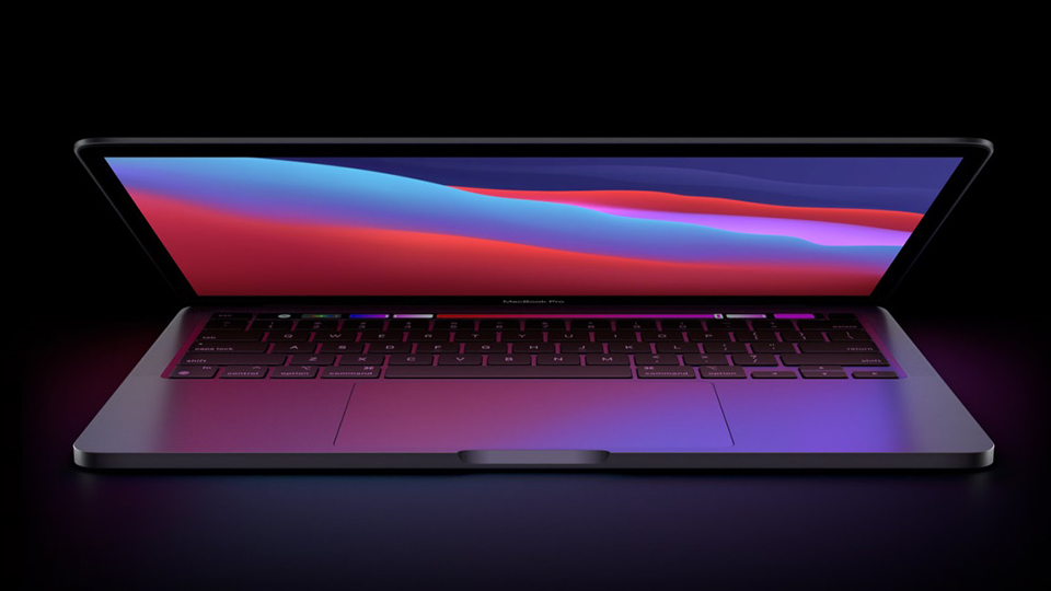 MacBook Pro nhanh và mạnh một cách đáng kinh ngạc, có thể giải quyết các tác vụ nặng, các quy trình phức tạp với tốc độ CPU nhanh hơn tới 2,8 lần thế hệ trước.