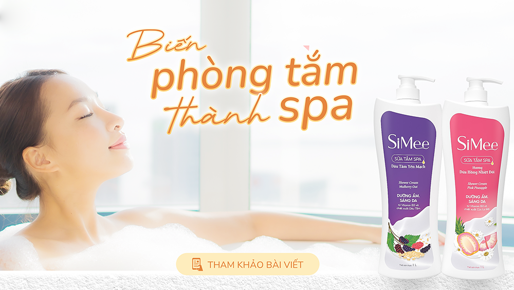  5 Lý Do Nên Chọn Sữa Tắm Spa SiMee – Bí Quyết Giữ Làn Da Mềm Mịn Chuẩn Spa Ngay Tại Nhà