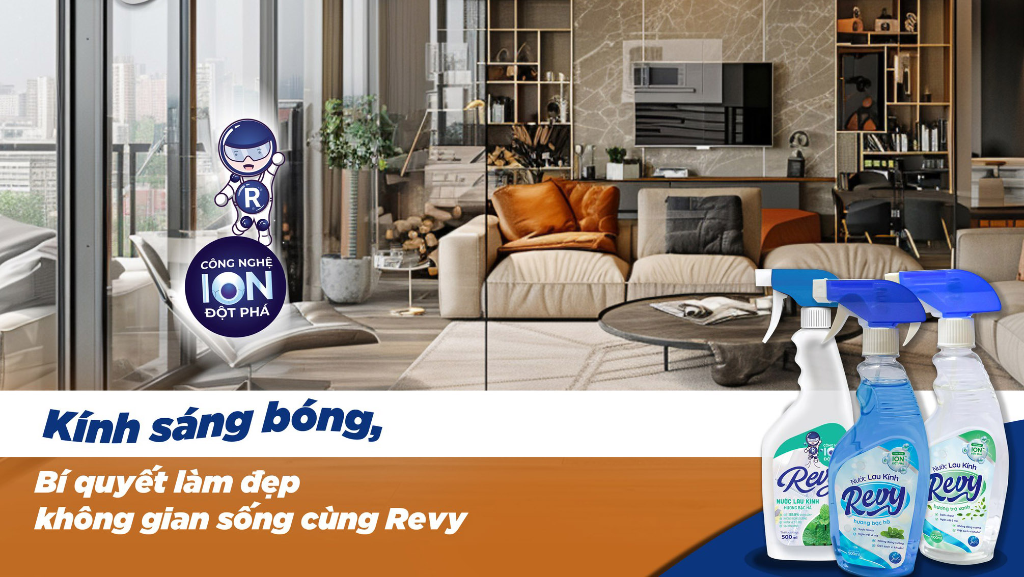 3 Lý Do Vì Sao Bạn Nên Chọn Nước Lau Kính Revy