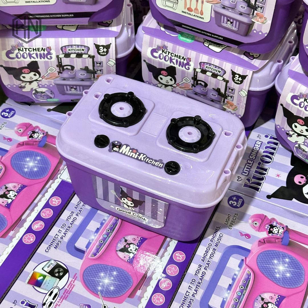 Bộ đồ chơi nấu ăn nhà bếp KUROMI 6 món cho bé