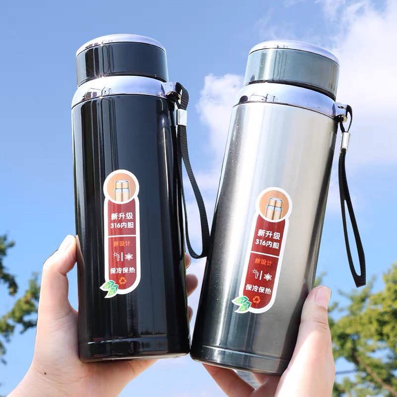Bình giữ nhiệt inox 304 SUS 1000ml cao cấp