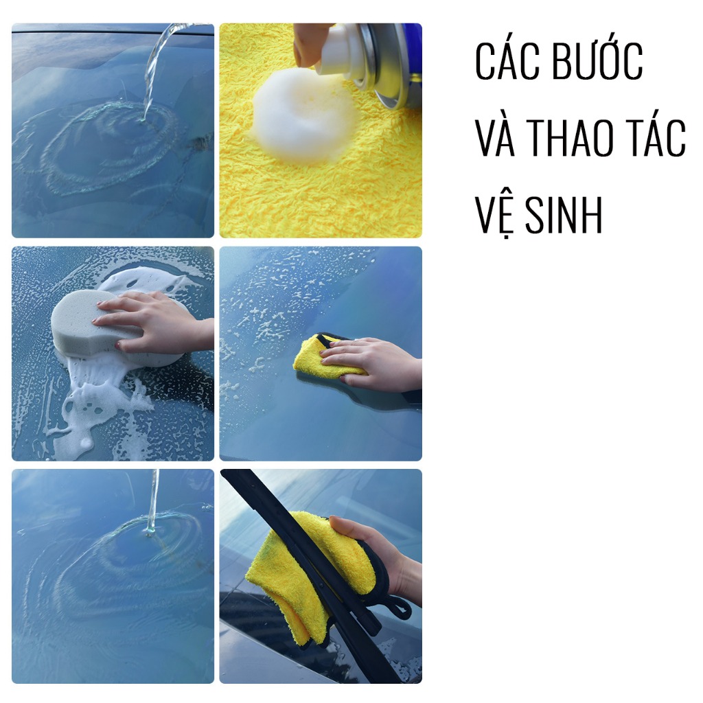 Chai xịt vệ sinh kính, chống tụ nước trên kính