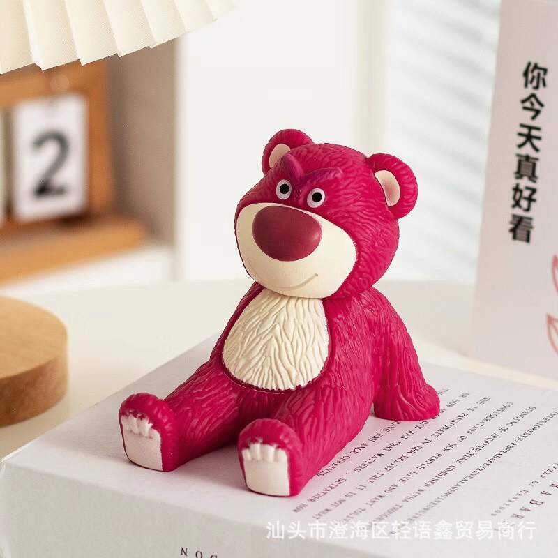 Giá đỡ điện thoại gấu dâu siêu đáng yêu