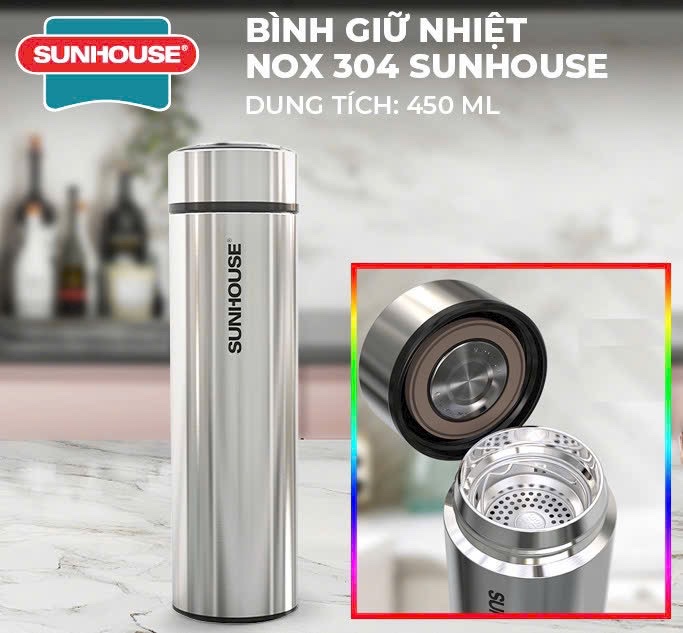 Bình giữ nhiệt giá rẻ Sunhouse