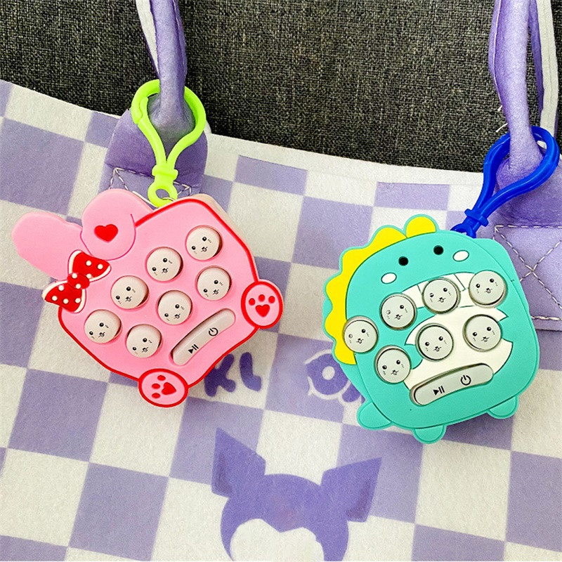 Móc khoá Pop It có game đập chuột