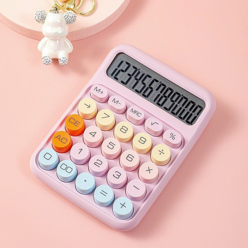 Máy tính để bàn màu kẹo ngọt phong cách Hàn Quốc