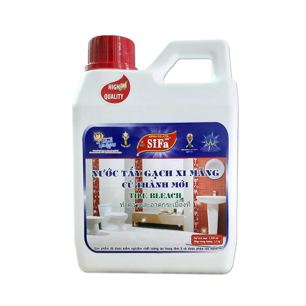 Nước tẩy gạch xi măng thông minh Sifa 1.2kg