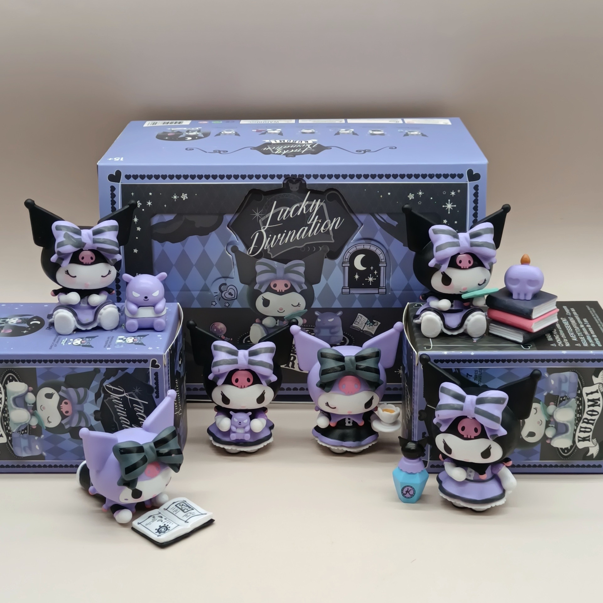 Set 6 mô hình nhân vật phim hoạt hình KUROMI đáng yêu 