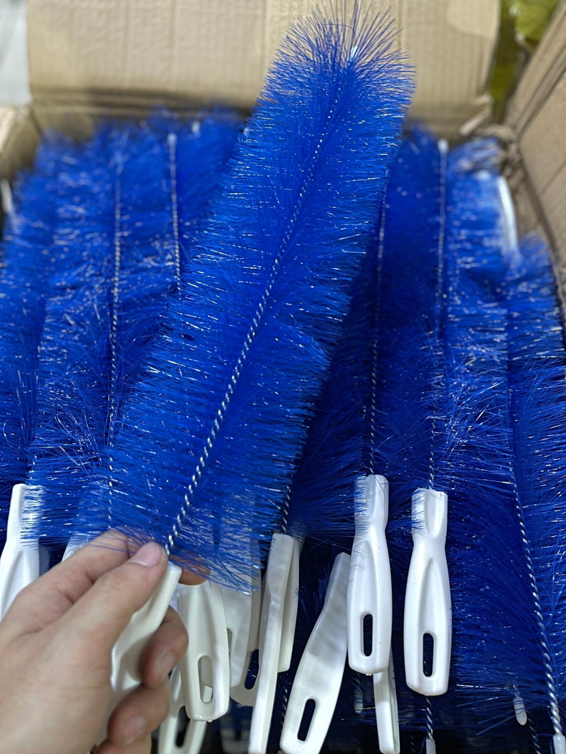 Chổi phủi bụi, quần áo, cọ rửa xe đạp đa năng 