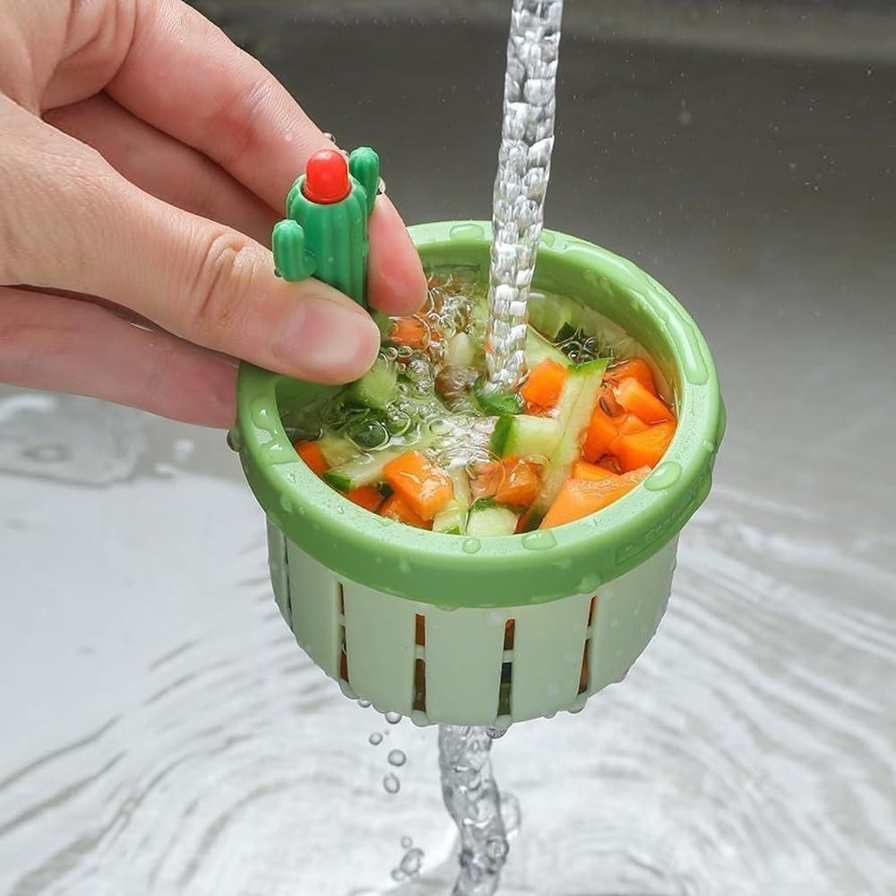 Bộ lọc thoát nước bồn rửa chén xương rồng 