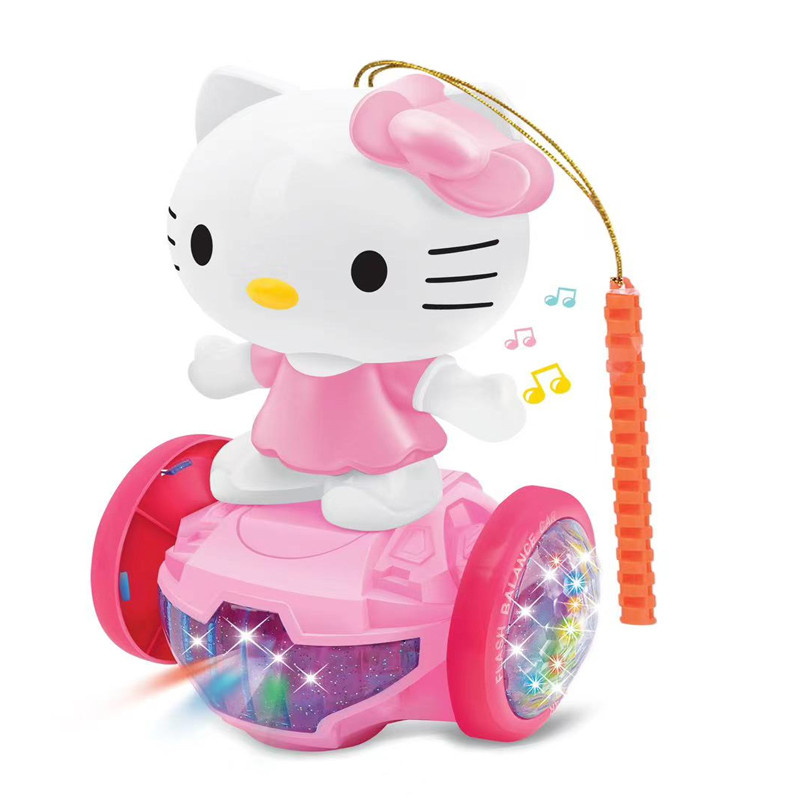 Lồng đèn hoạt hình cho bé có bánh xe đèn biểu diễn xoay