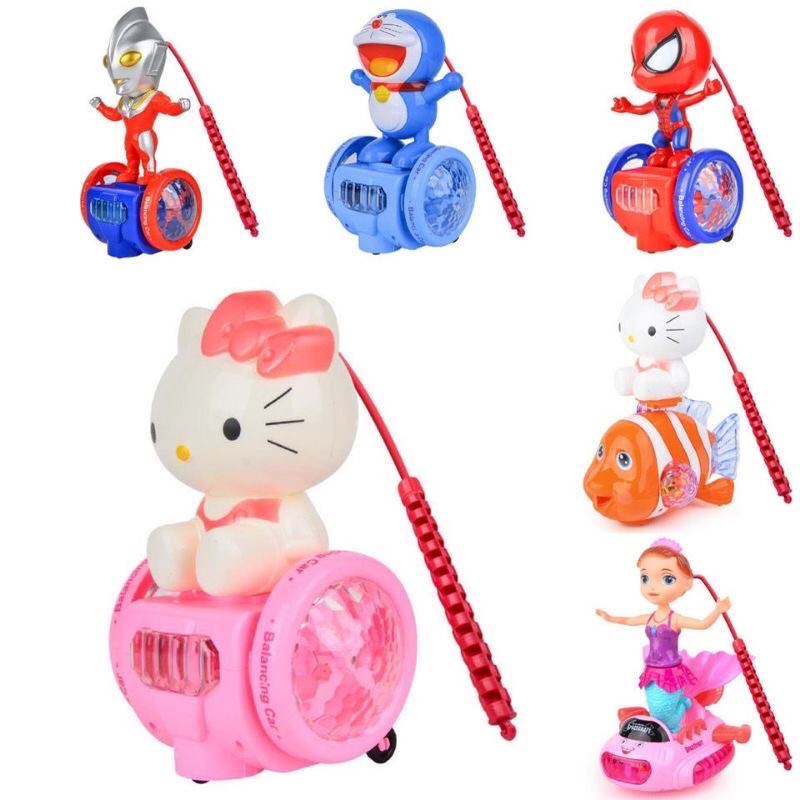 Lồng đèn hoạt hình cho bé có bánh xe đèn biểu diễn xoay