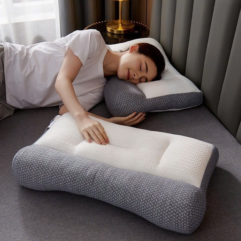 Gối Spa massage chống đau mỏi vai gáy mẫu mới