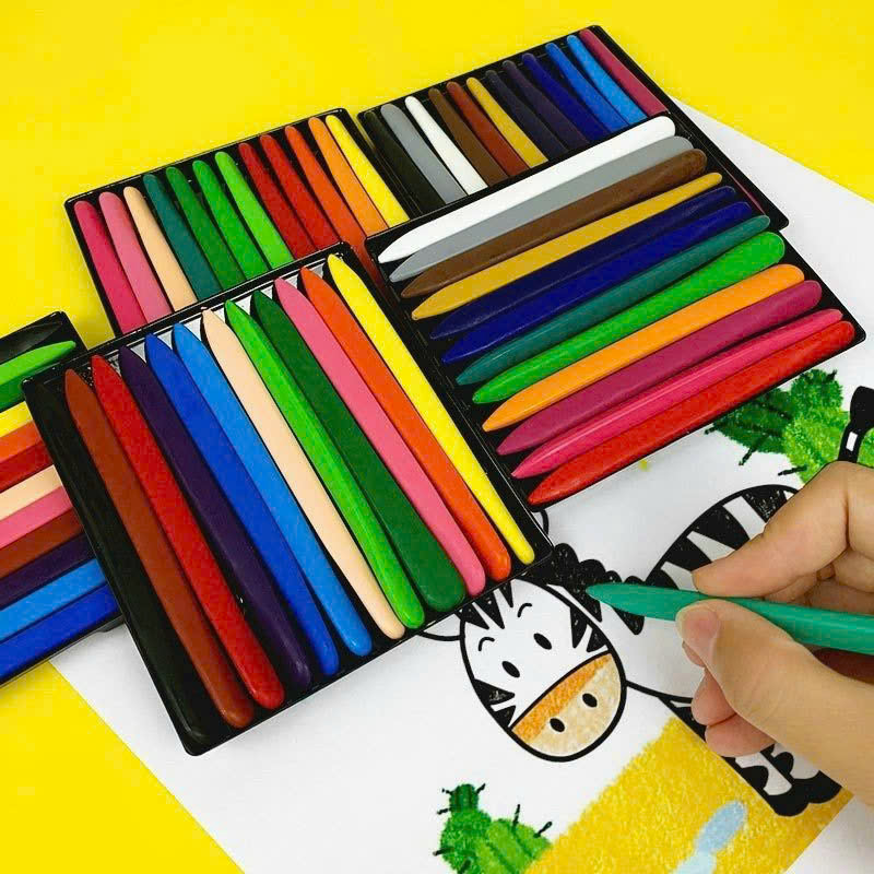 Bút sáp 12 màu hữu cơ tự nhiên an toàn