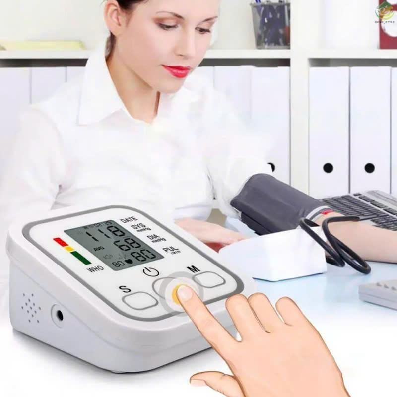 Máy đo huyết áp nhịp tim điện tử bắp tay (Tiếng Việt)